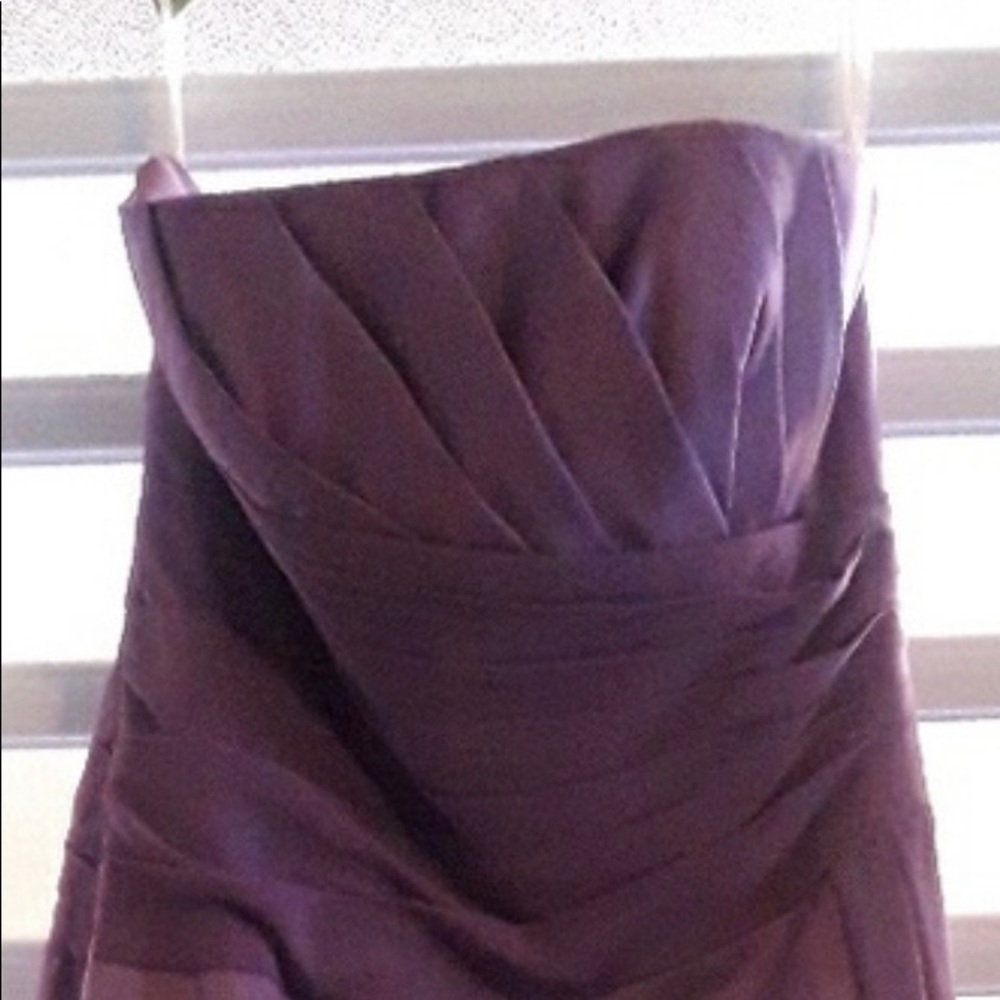 SALE 🔥David's Bridal long strapless dres